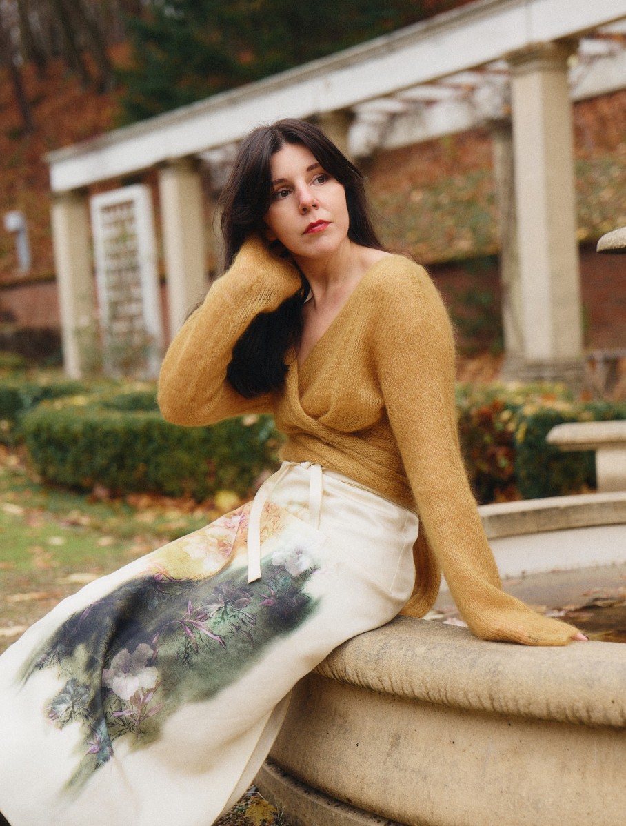 Свитер BEATRICE mustard